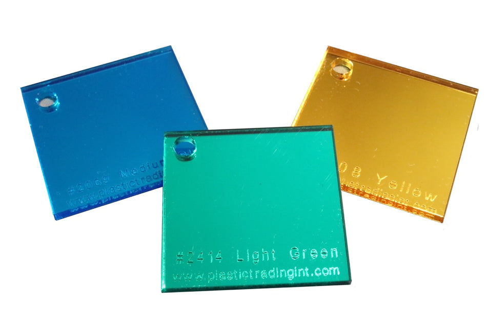 0.118" (3mm) Acrylic Colored Plexiglass Sheets